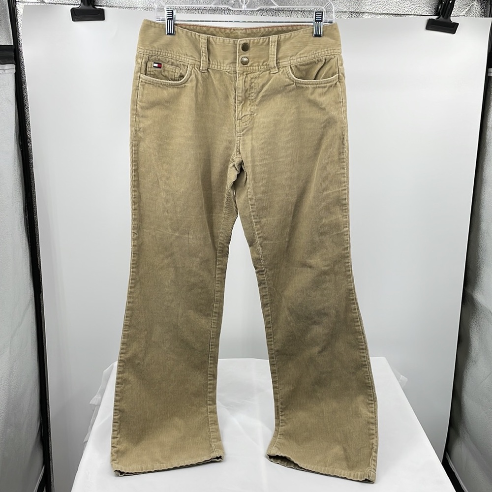 Vintage y2k Tommy Hilfiger Jeans Tan Corduroy Pants Women’s Size 6 (2003)